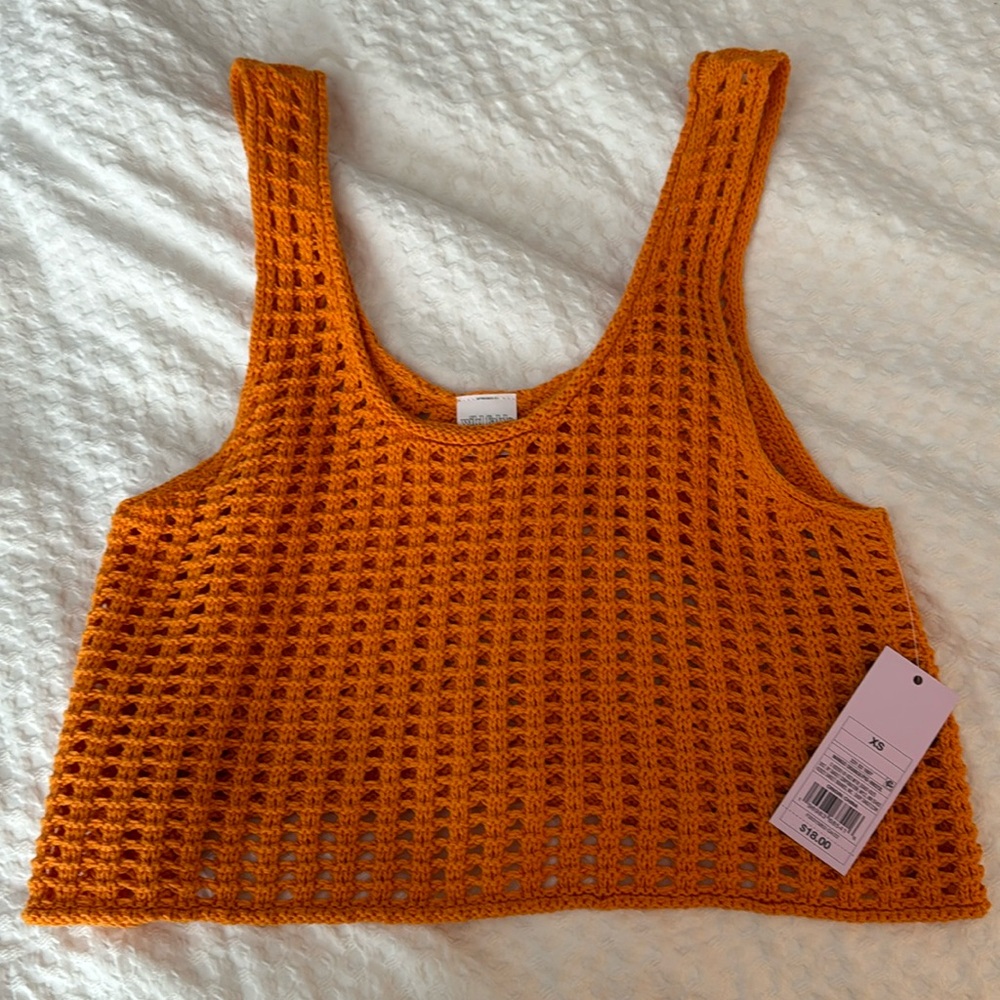 NWT Wild Fable Crochet Crop Top